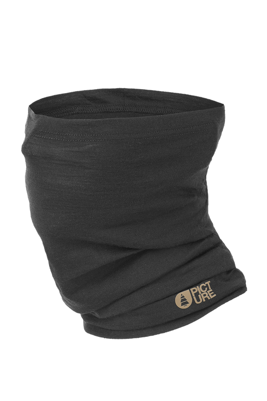 Picture Ovina Merino Neckwarmer Black