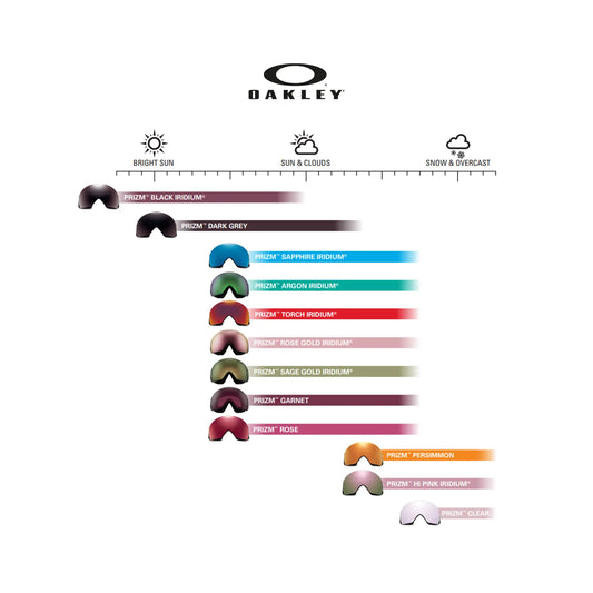 Oakley Flight Deck L Black Snow 24k Iridium