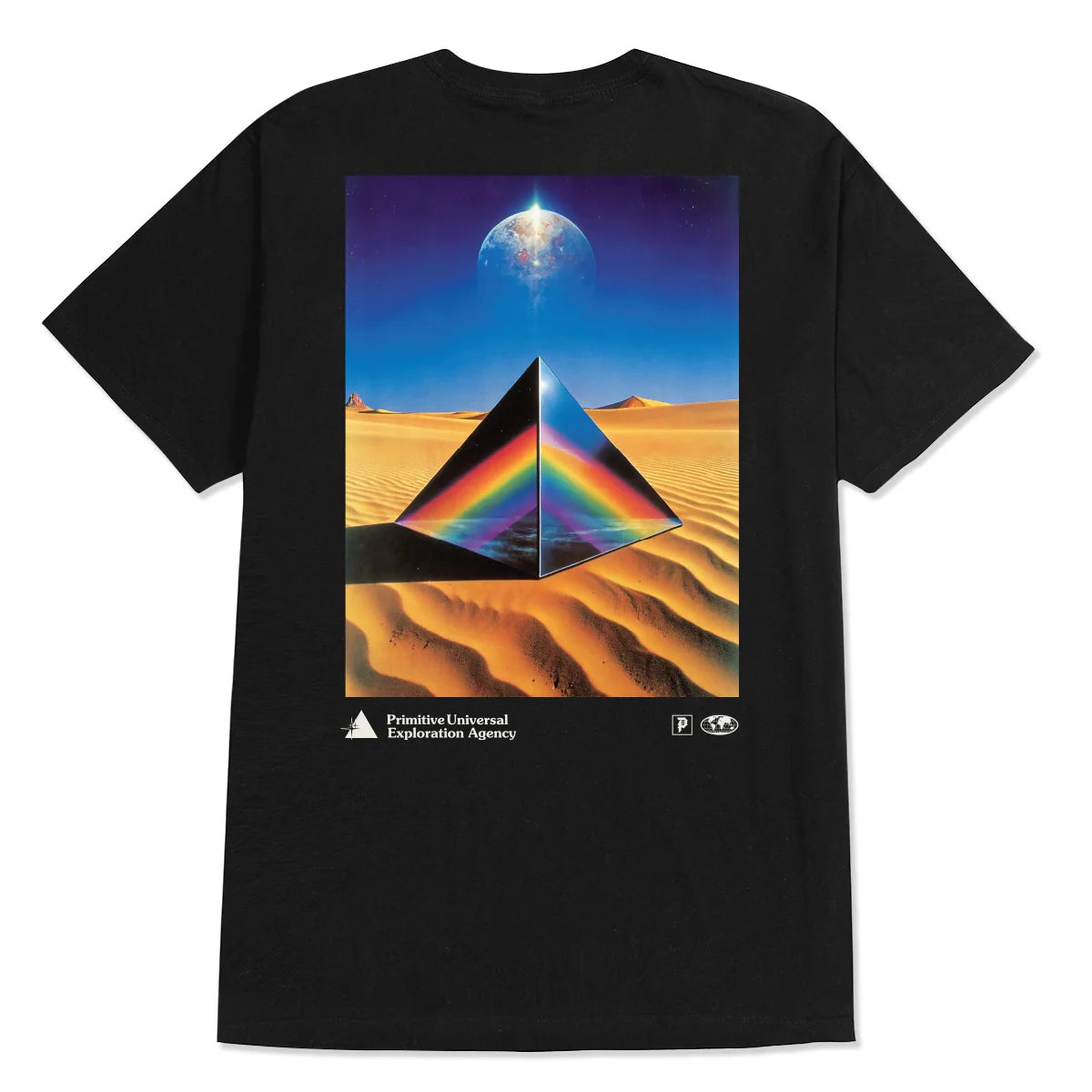Primitive Agency Tee Black