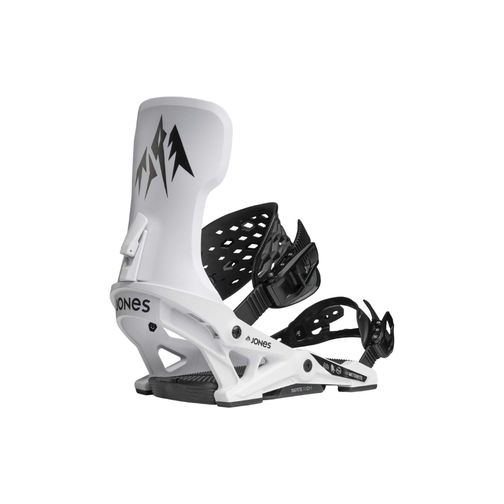 Jones Meteorite Snowboard Binding White