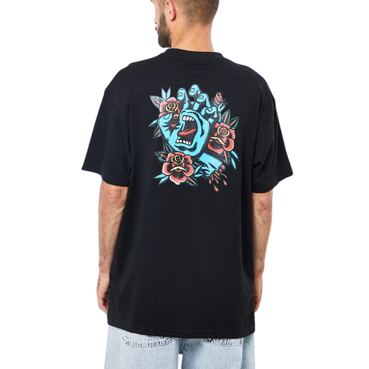 Santa Cruz Flash Center T-Shirt Black