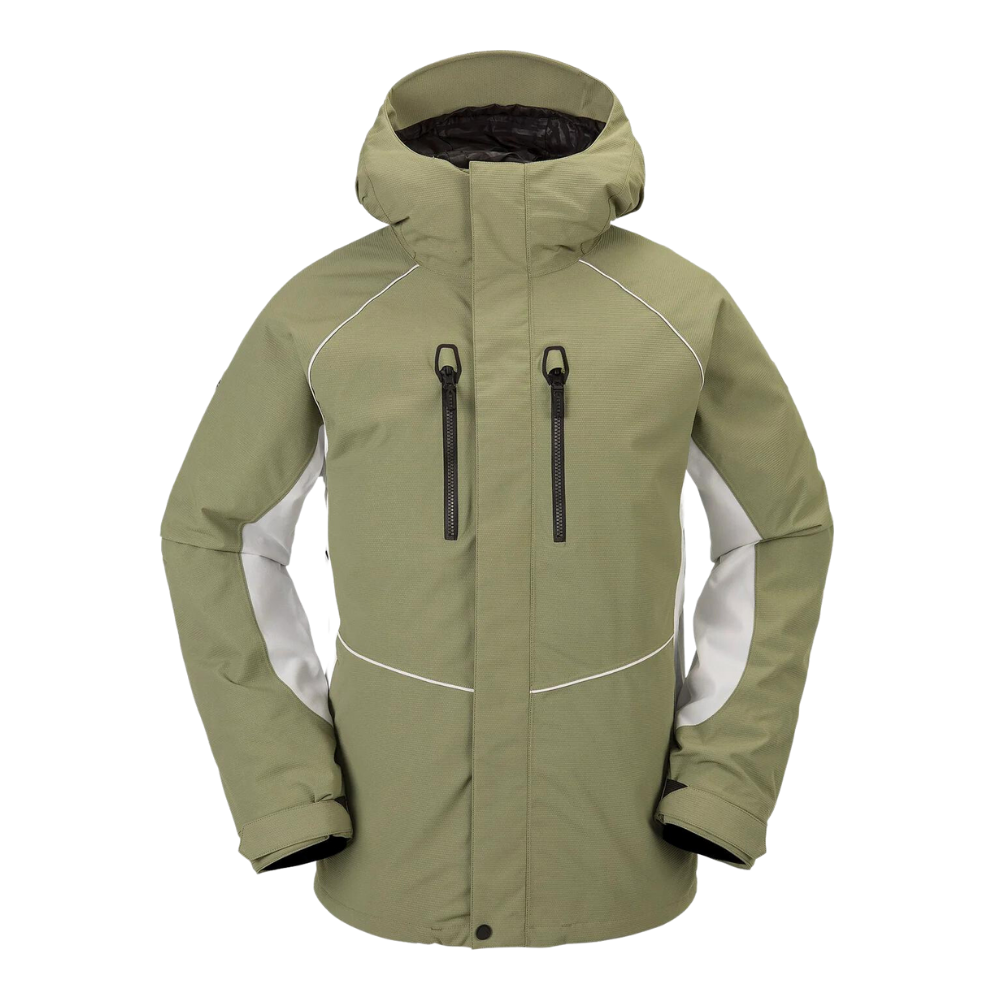 Volcom Mens V.Co Wfo Jacket  Light Military