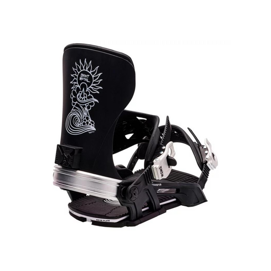 Bent Metal Transfer Black Silver