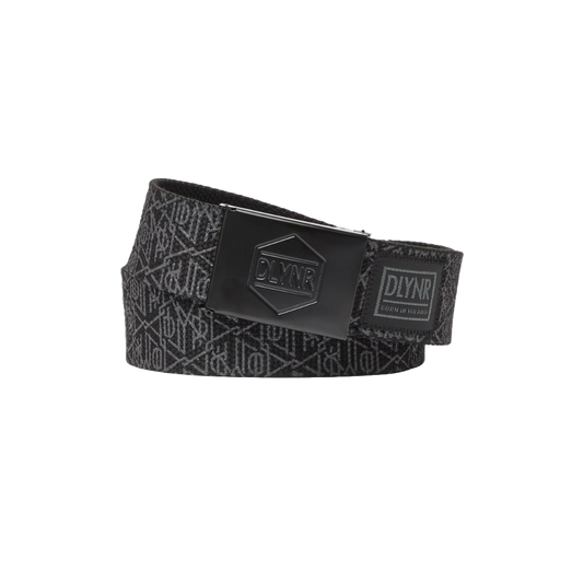 Dolly Noire Monogram Belt Black