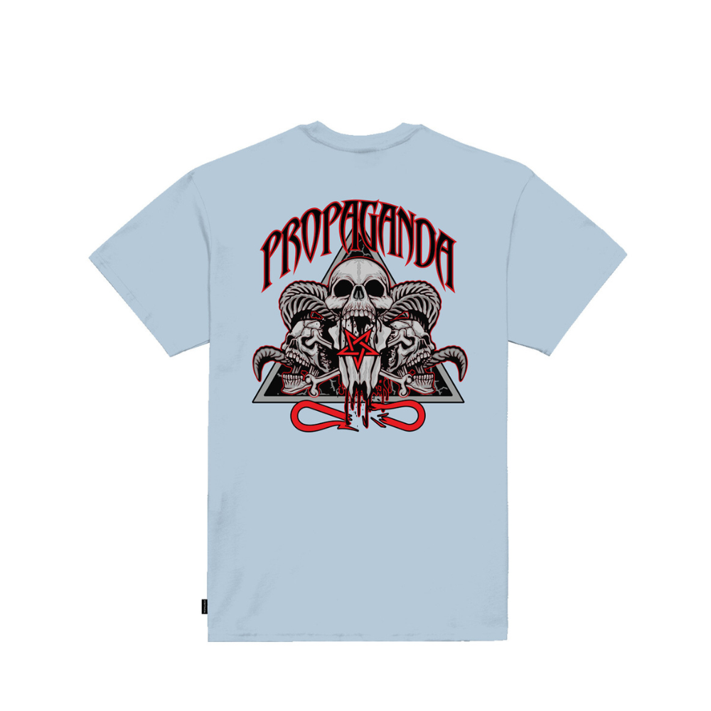 Propaganda Triangle Ritual T-shirt Sky