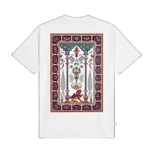 Dolly Noire Persian Rug Tee White