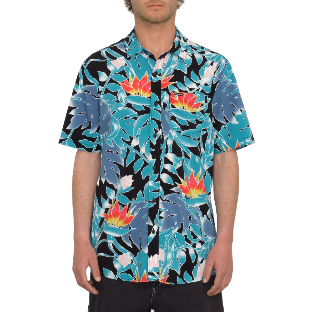 Volcom Leaf Pit Floral Shirt