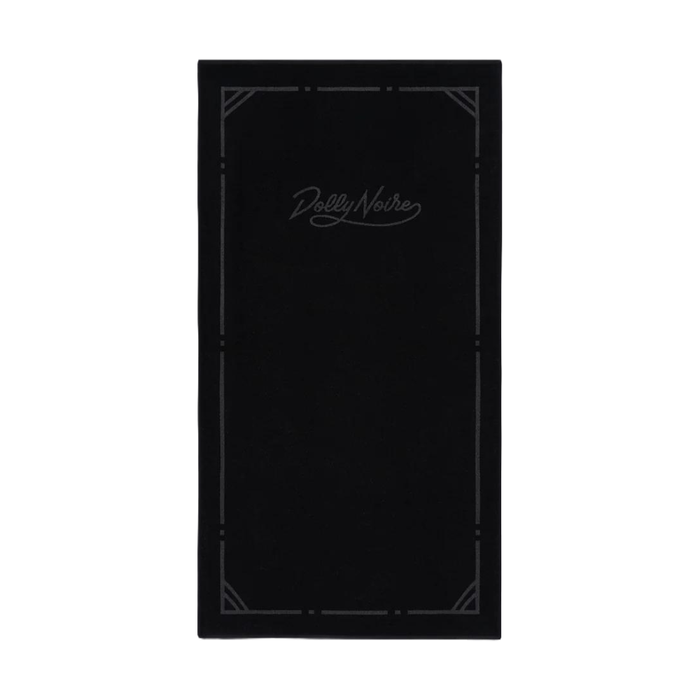 Dolly Noire Beach Towel Black