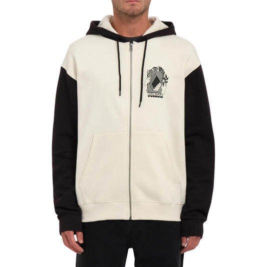 Volcom Watanite Zip Fleece White