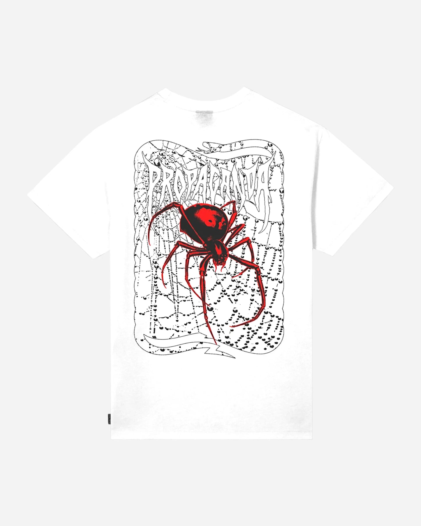 Propaganda Ribs Spider  T-shirt White
