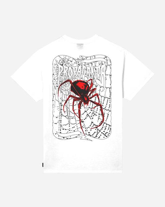 Propaganda Ribs Spider  T-shirt White
