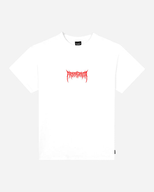 Propaganda Ribs Spider  T-shirt White
