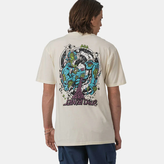 Santa Cruz Roskopp Dissect Strip T-Shirt
