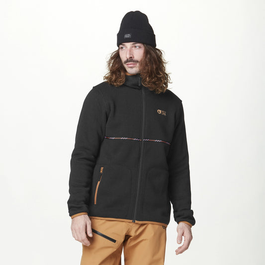 Picture Ambroze Zip Hoodie Fleece Black