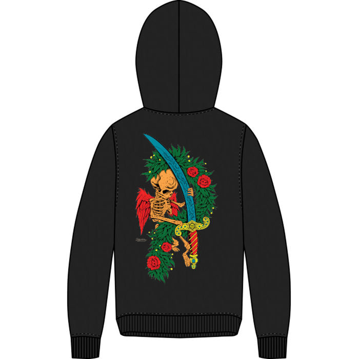 Dolly Noire Asso di Spade Hoodie Black
