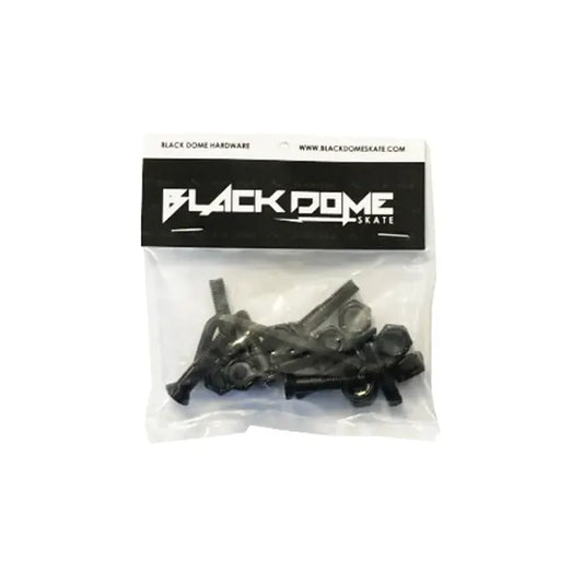 Set Viti per Skateboard Black Dome Bolts Black