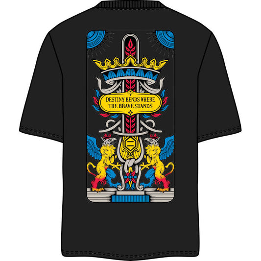 Dolly Noire Asso Di Spade Tee Black Triestine