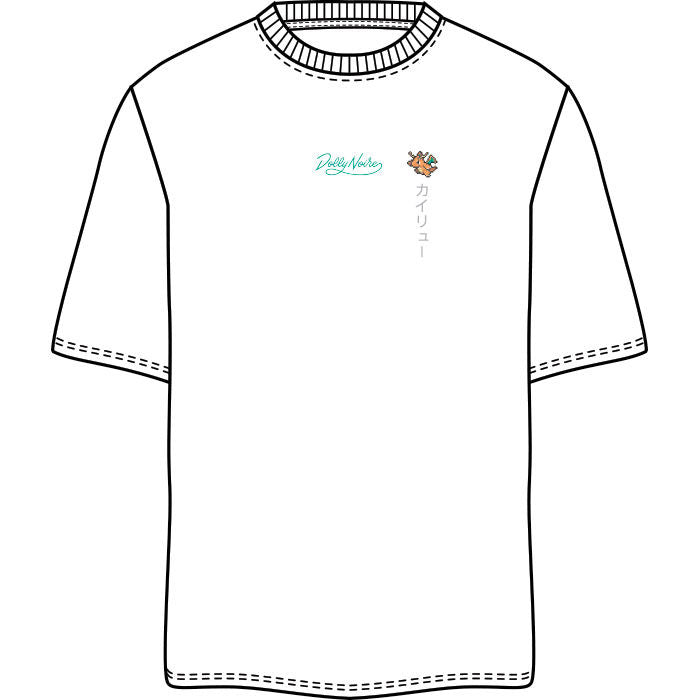 Dolly Noire X Pokémon Dragonite Evolution Tee White