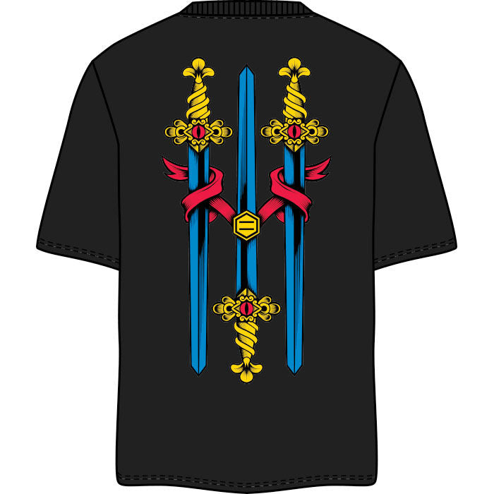 Dolly Noire Tre di Spade Tee Black Napoletane