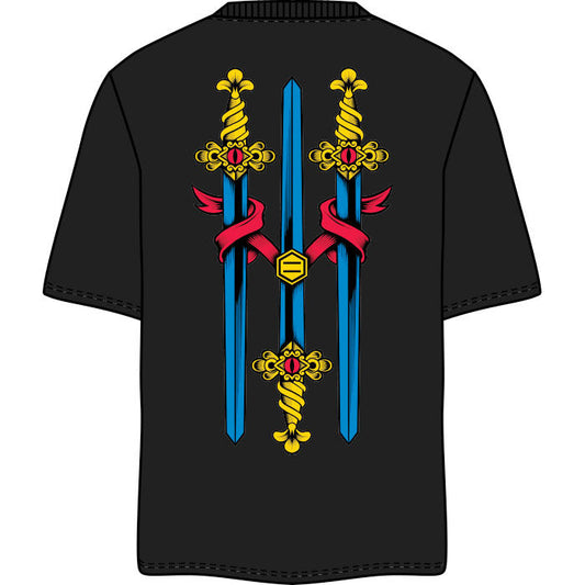 Dolly Noire Tre di Spade Tee Black Napoletane