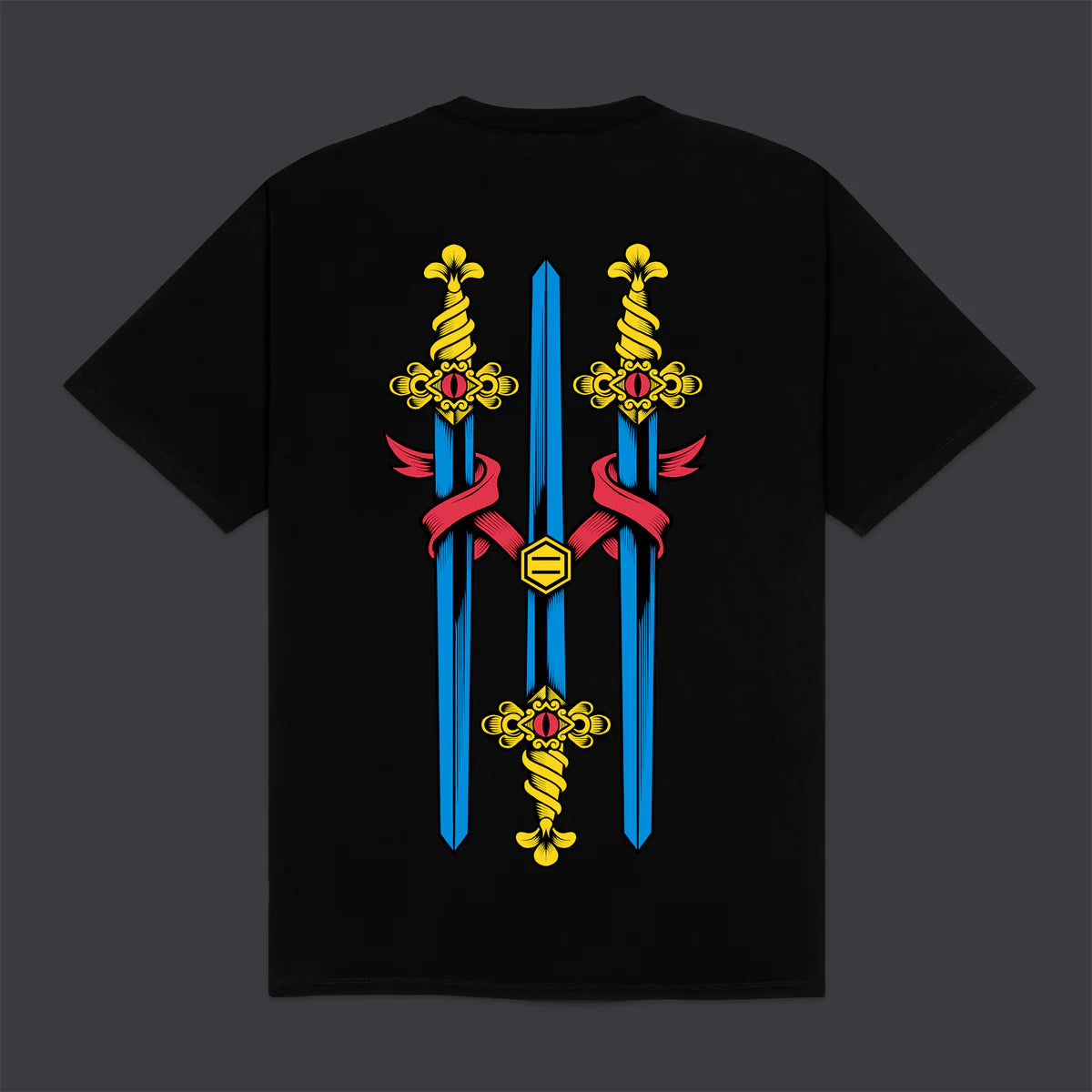 Dolly Noire Tre di Spade Tee Black Napoletane