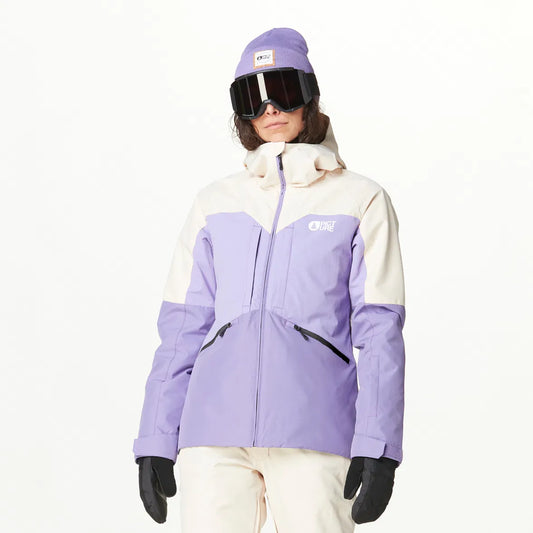 Picture Sitkah Jacket Vaniglia Paisley Viola