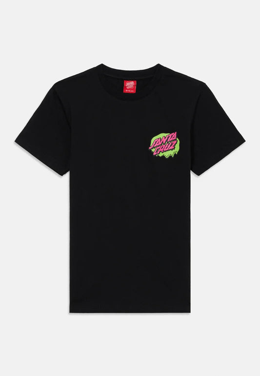 Santa Cruz Youth Slime Dot T-Shirt Black