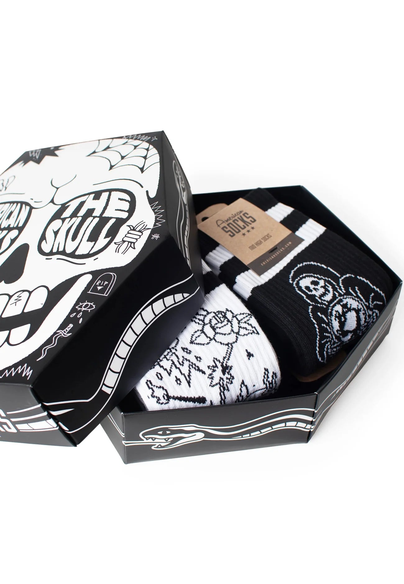 American Socks The Skull Gift Box (4 Pack)