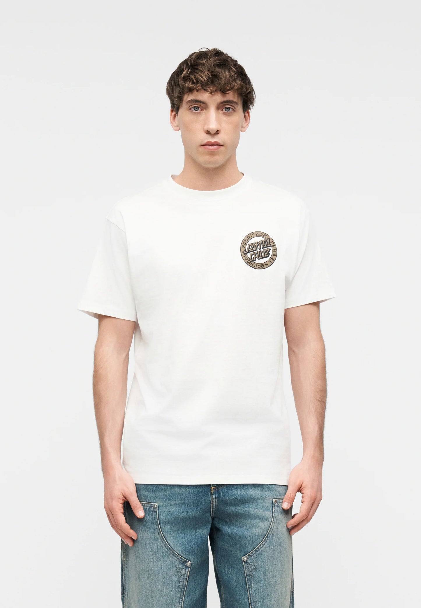 Santa Cruz loco Dot T-Shirt White