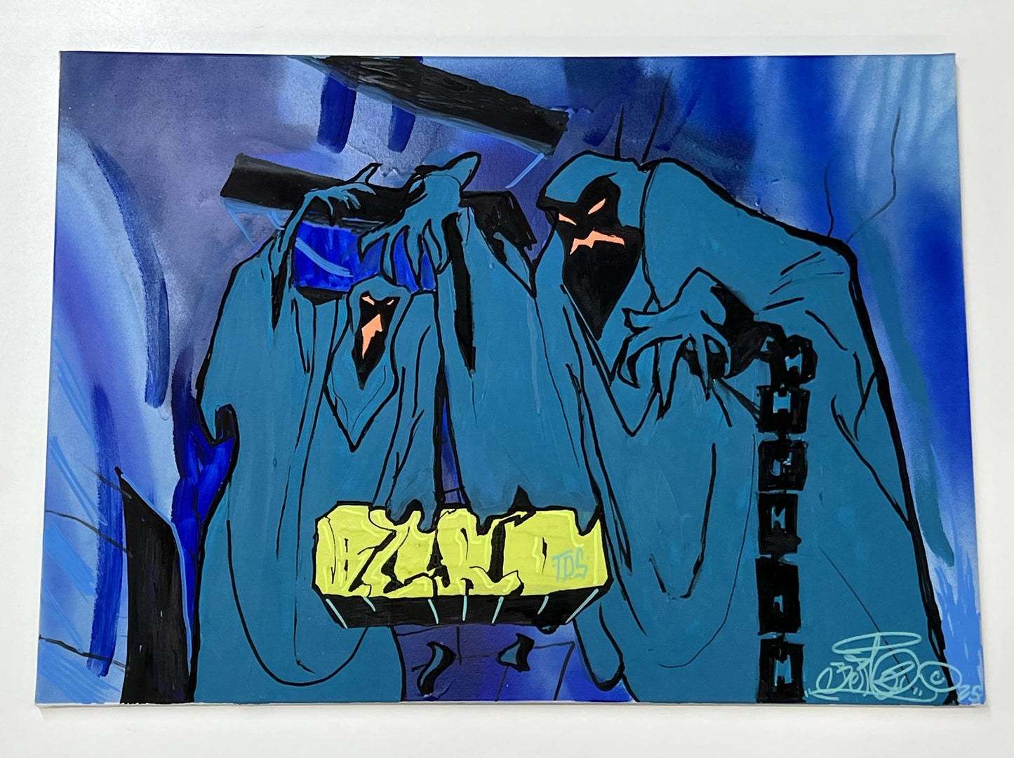 Blue Characters Duo 14