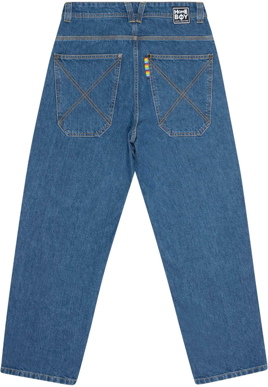 Homeboy Jeans X-Tra Baggy Denim Washed Blue