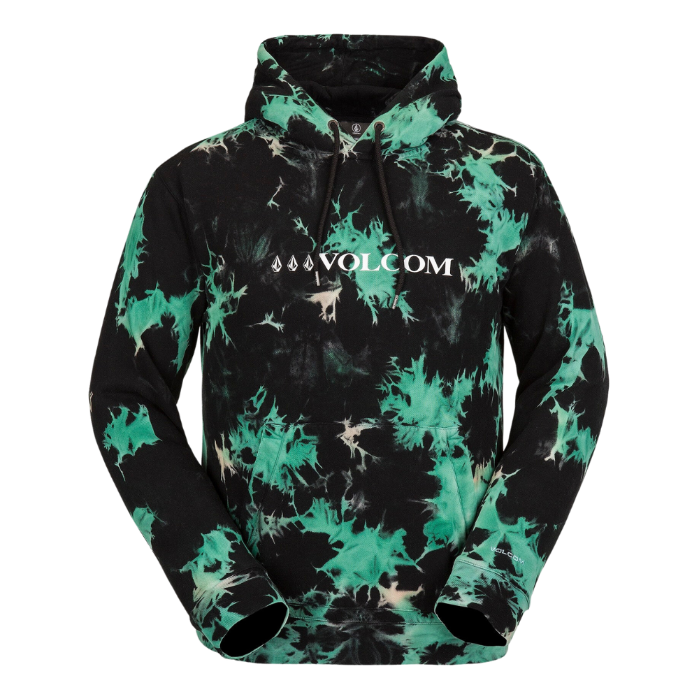 Volcom Mens D.i. Fleece Pullover Spritz Black