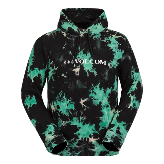 Volcom Mens D.i. Fleece Pullover Spritz Black