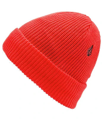 Volcom Sweep Lined Beanie Red