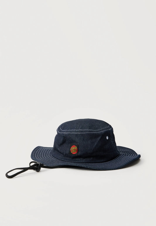Santa Cruz Classic Label Boonie Hat Dark Denim