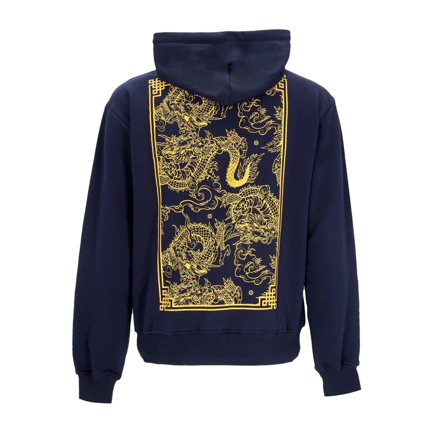 Dolly Noire Chinese Dragon Hoodie Navy
