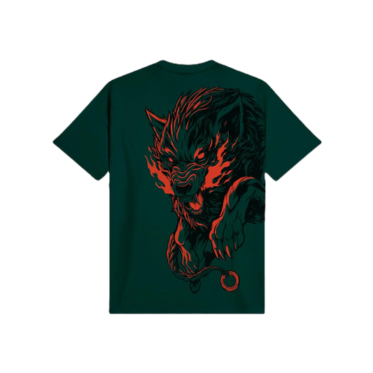 Dolly Noire  Cù-Sìth Tee Forest Green