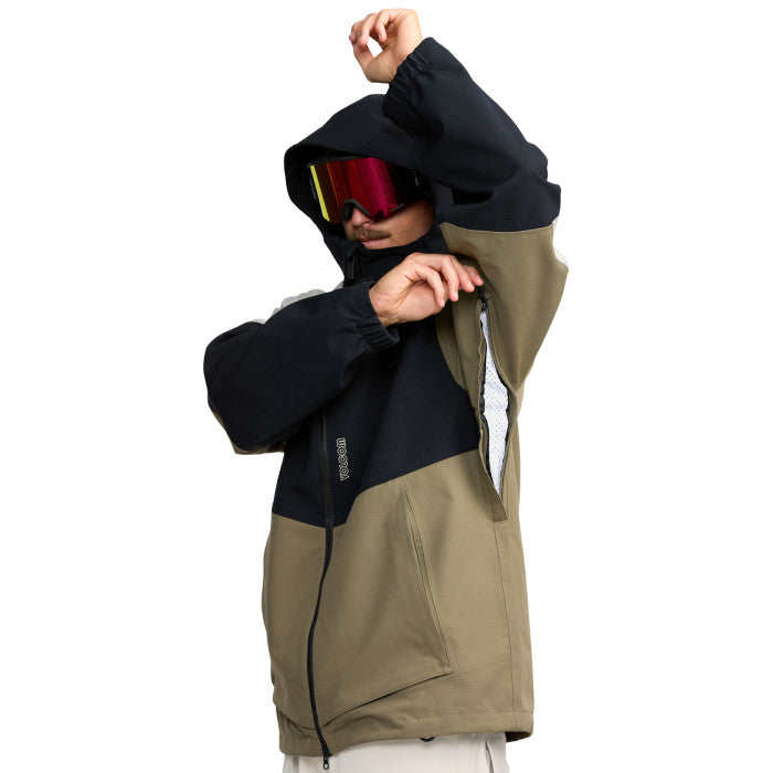 Volcom Brighton Full Zip Jacket Military