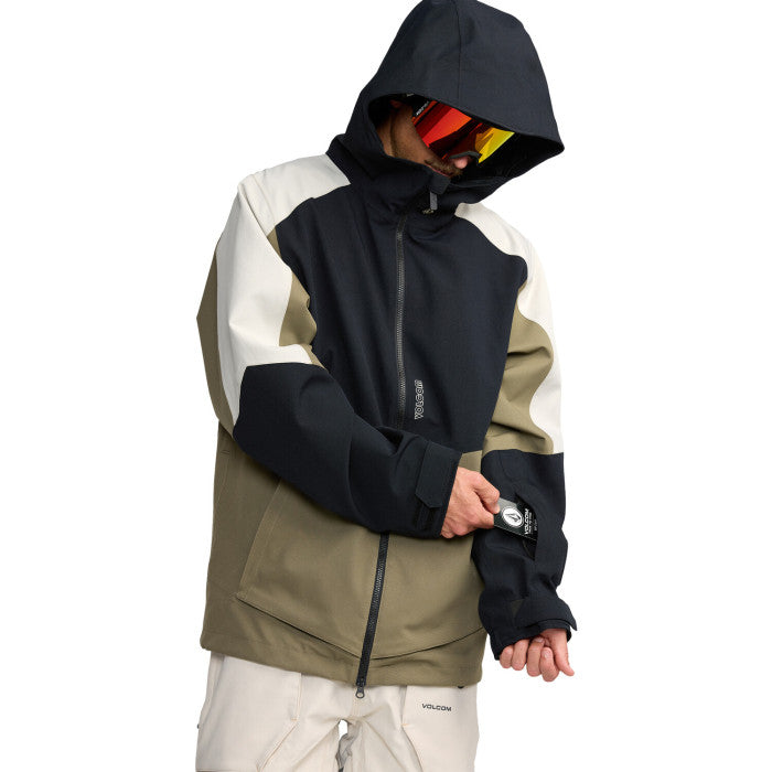 Volcom Brighton Full Zip Jacket Military
