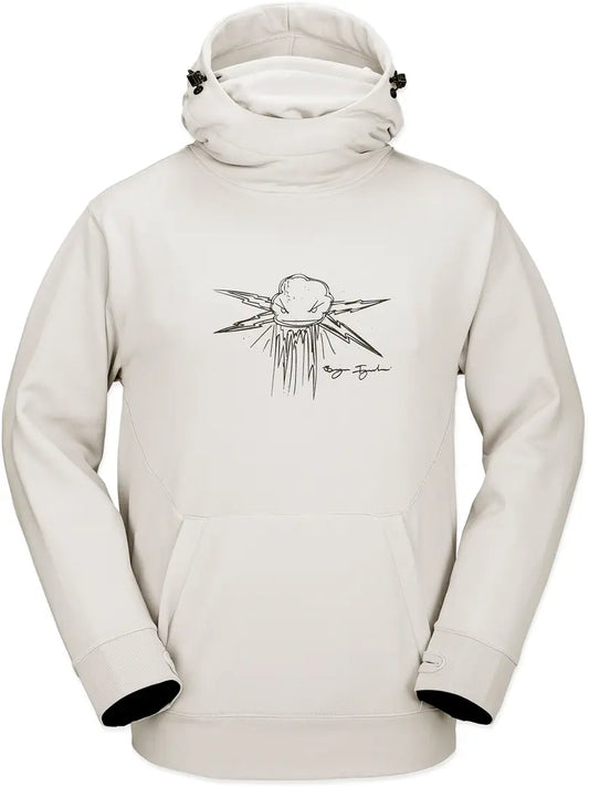 Volcom Hydro Riding Hoodie Stone