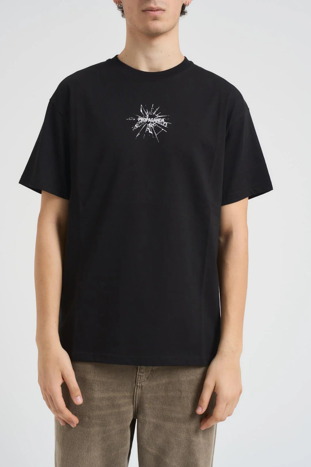 Propaganda Ribs Glass T-shirt Black
