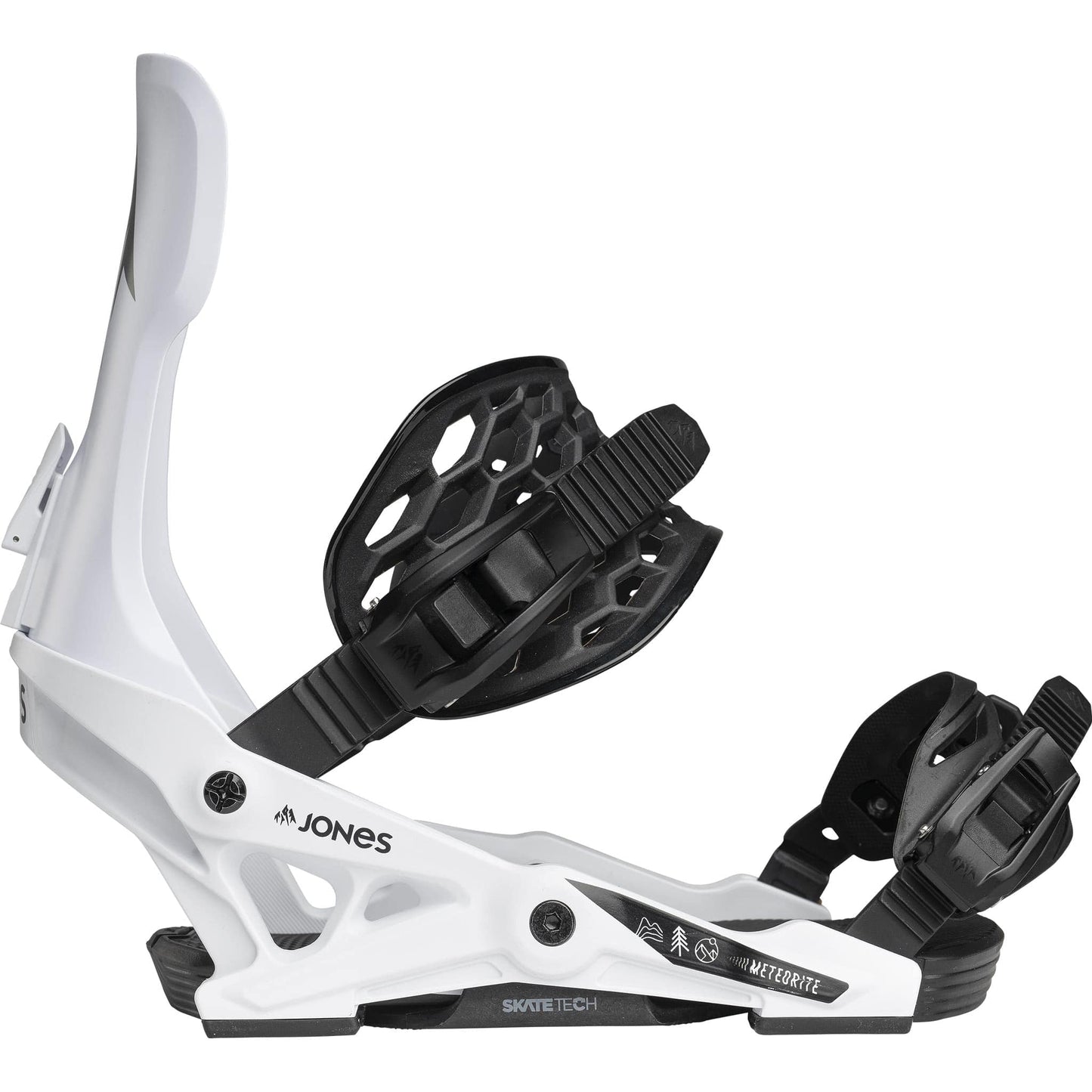 Jones Meteorite Snowboard Binding White