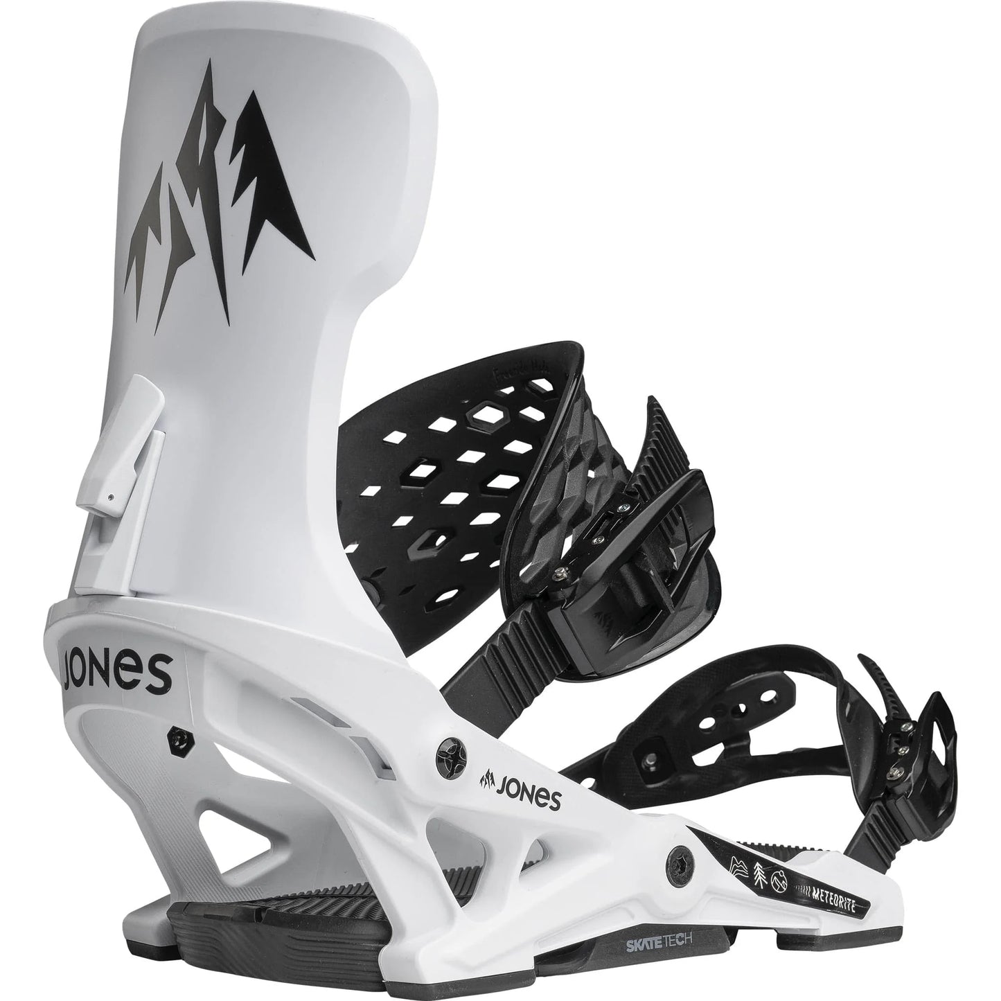 Jones Meteorite Snowboard Binding White