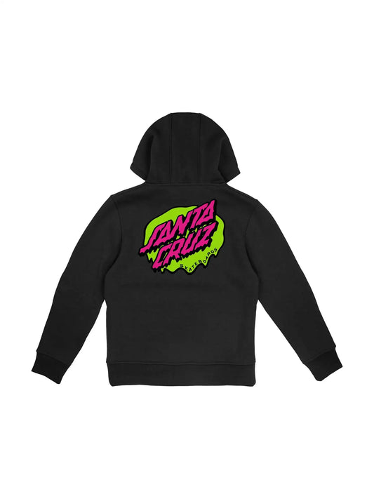 Santa Cruz Youth Slime Dot Hoodie Black