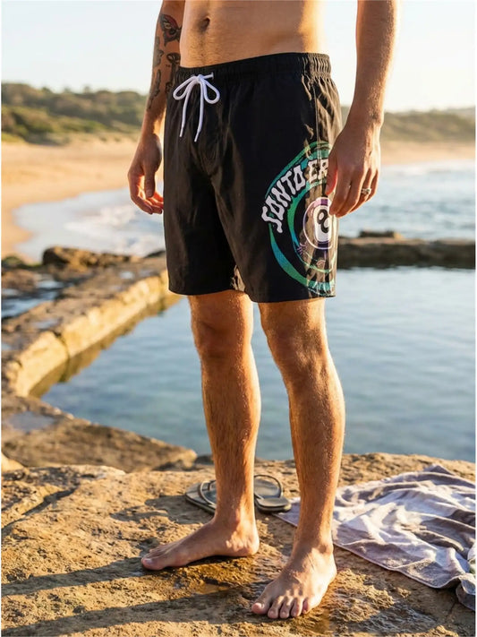 Santa Cruz Winkowski Vertigo Swimshorts Black