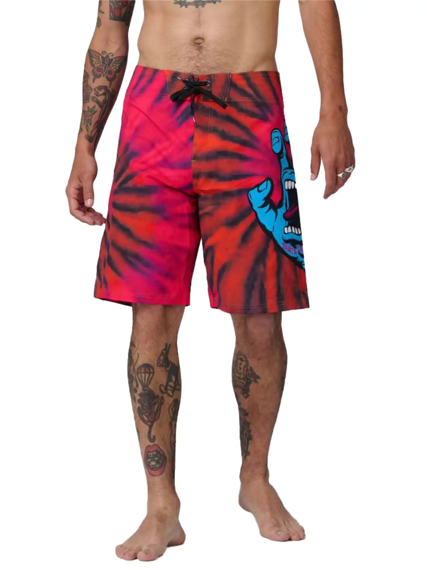 Santa Cruz Screaming Hand Boardshort Pink/Orange