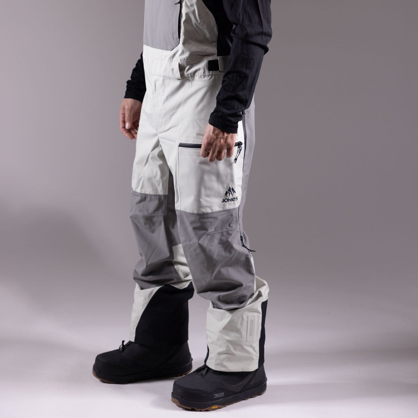 Jones Bib  Mountain Surf Smoke Gray 2025