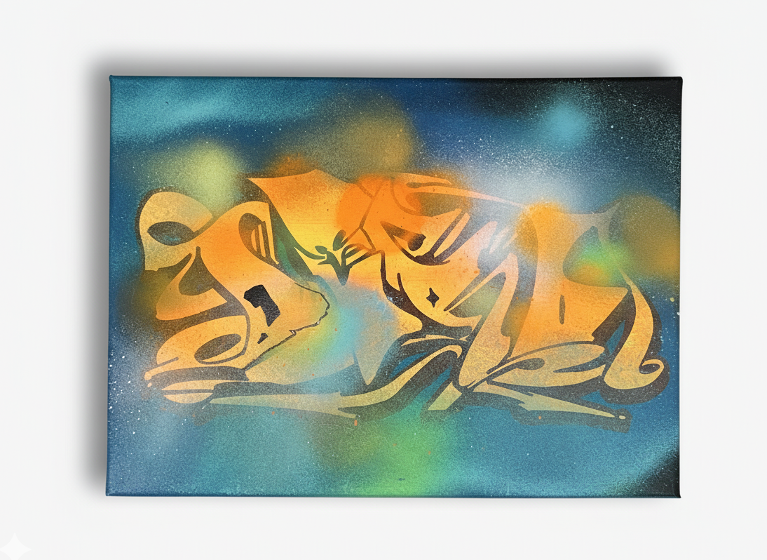 Orange Gradient Piece 05