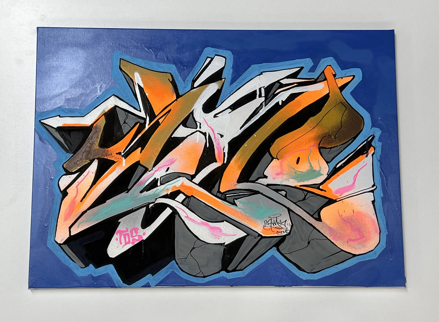 Orange Wildstyle Burst 15
