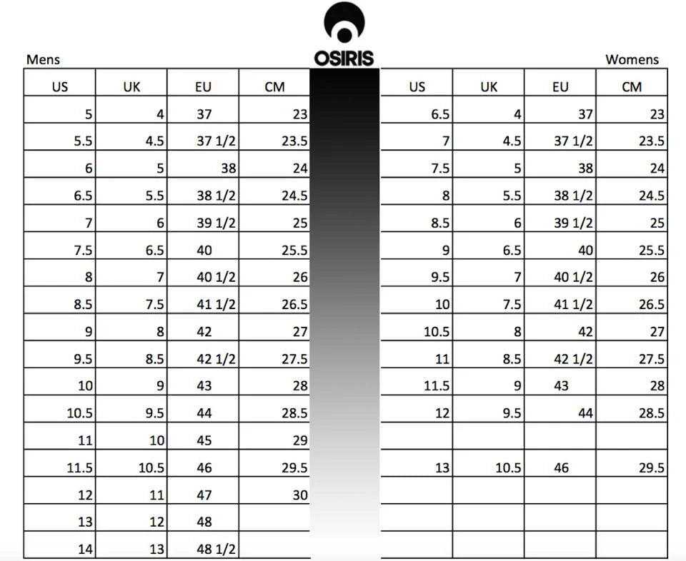 Osiris D3 2001 Triple Black Black